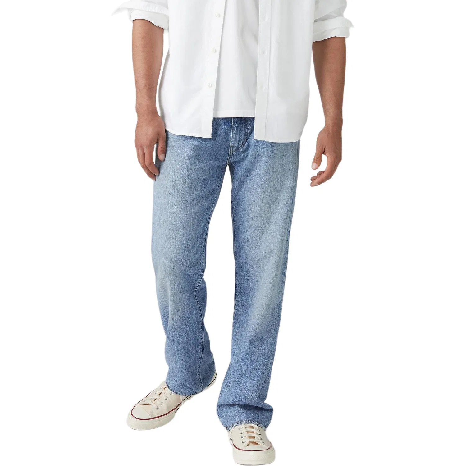 Брюки Levi's 555 Relaxed Straight Levis, Blue — фото 3