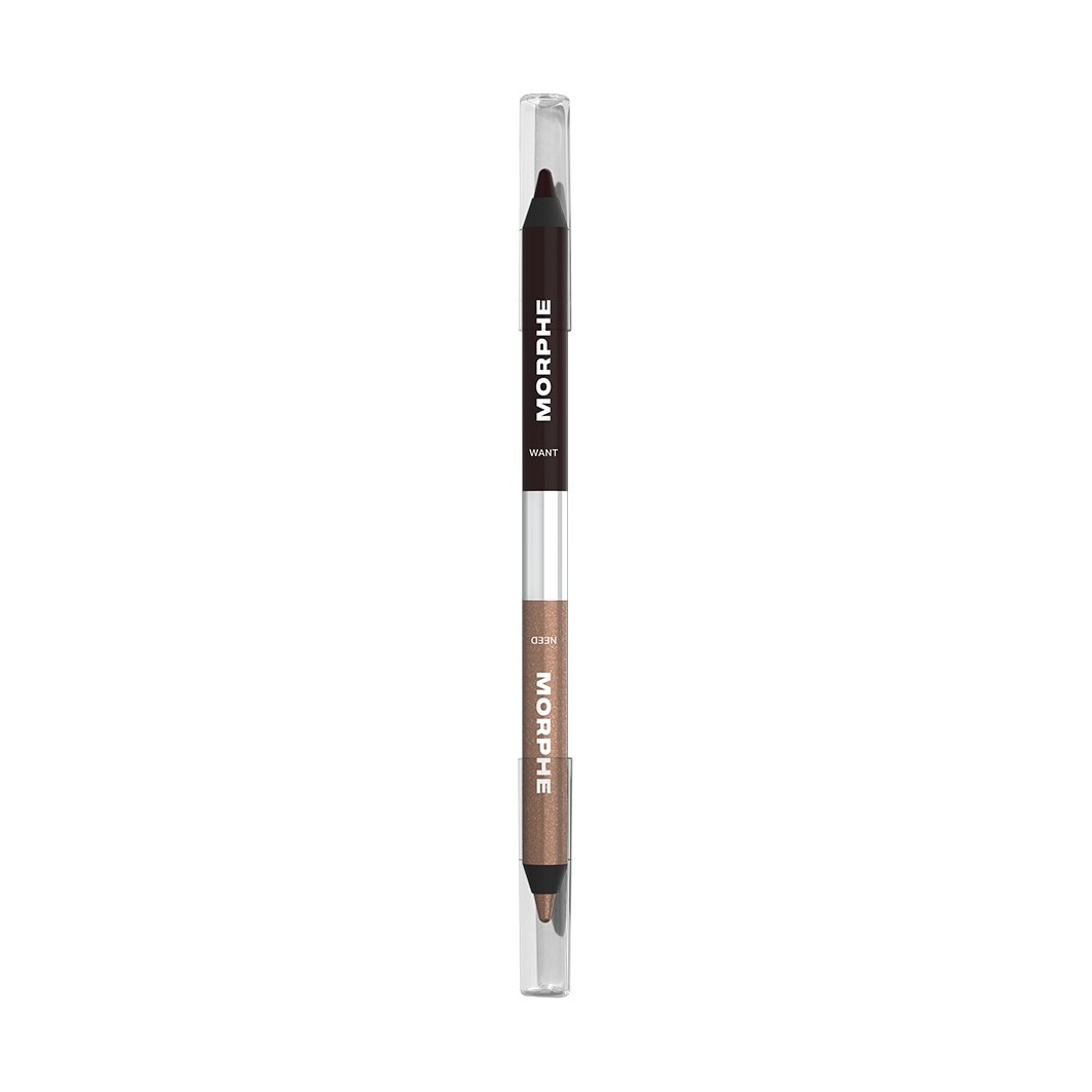

Подводка для глаз bi-liner dual-ended gel pencil- now or later Morphe, want or need, вес 0.5 гр.