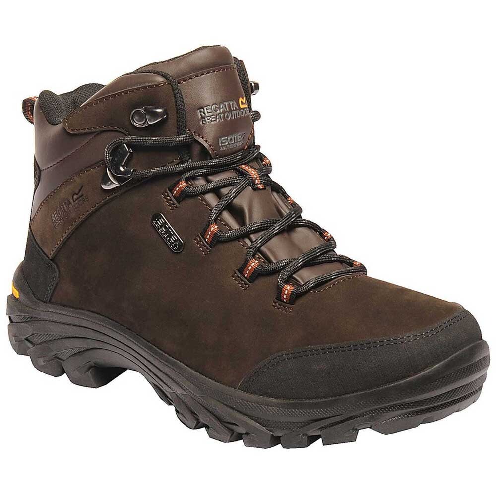 

Ботинки Regatta Burrell Leather Hiking, коричневый