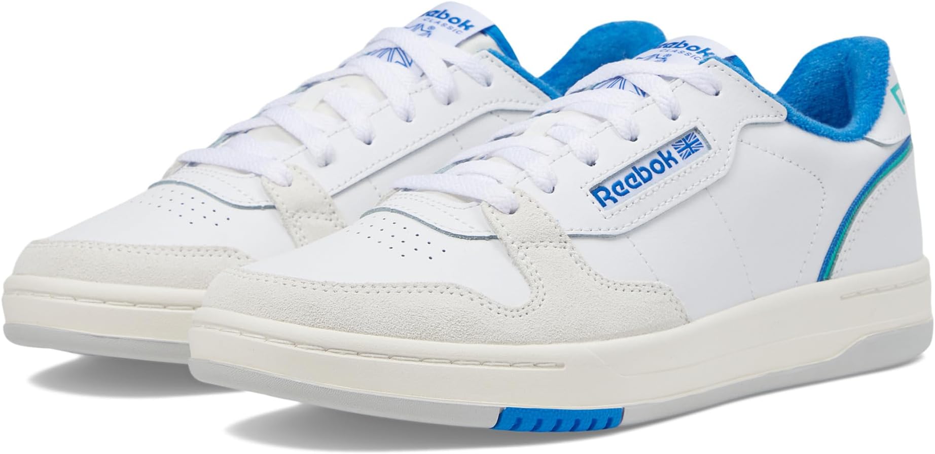 Кроссовки Reebok Lifestyle Phase Court, цвет White/Chalk/Kinetic Blue