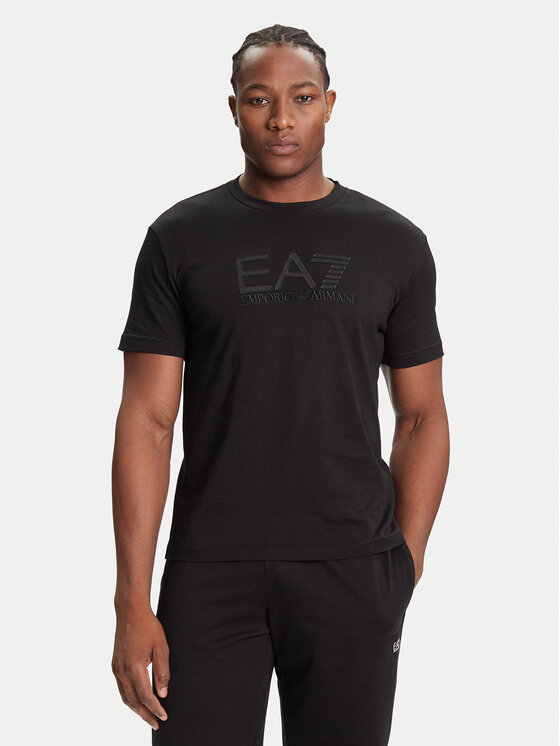 

Футболка regular fit 7M000898 AF10375 UC001 Ea7 Emporio Armani, чёрный