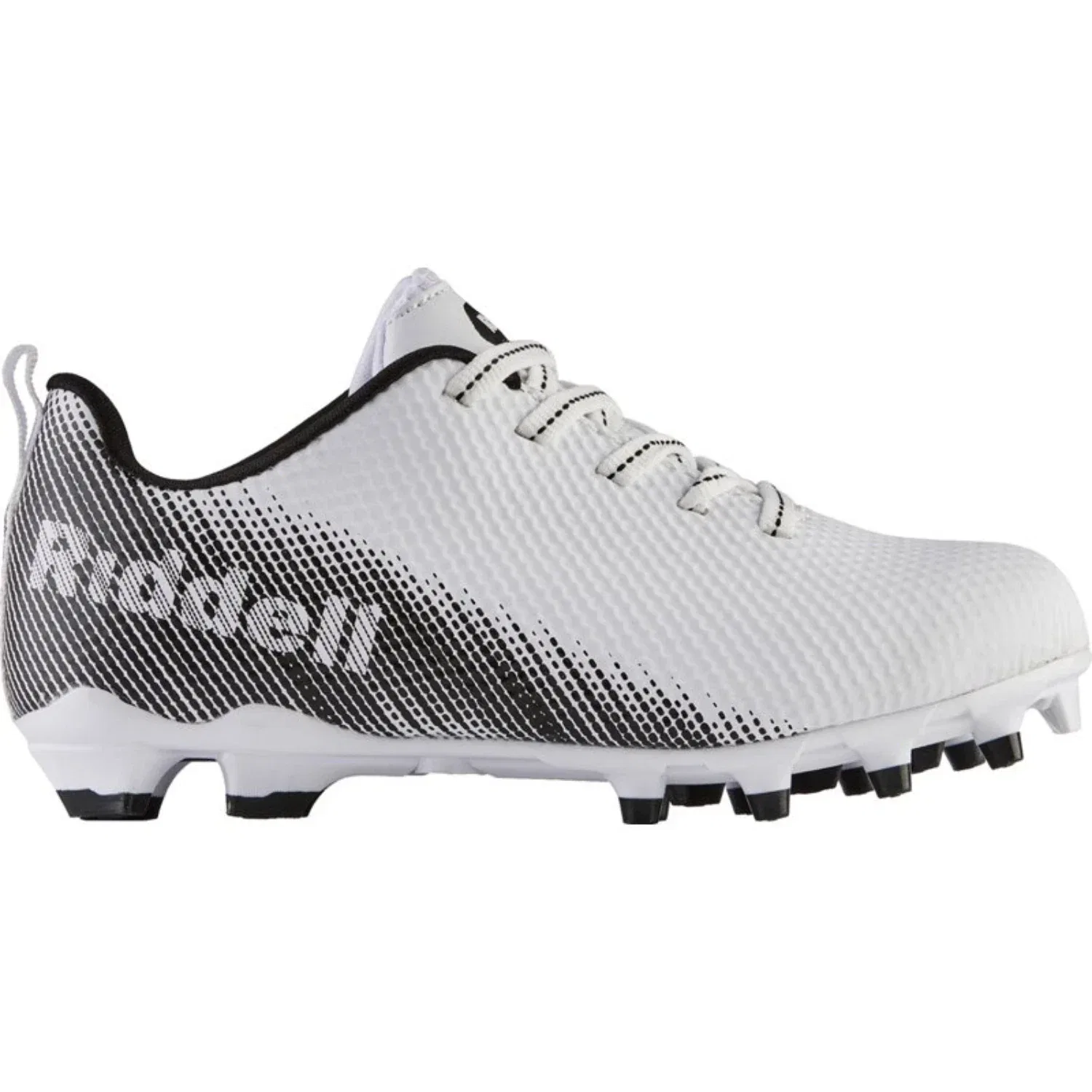 Детские футбольные бутсы Riddell Endzone Low Youth White Black Low Top NIN1188