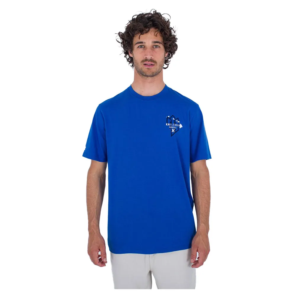 

Футболка с коротким рукавом Hurley Kai Lenny Hawaii, синий