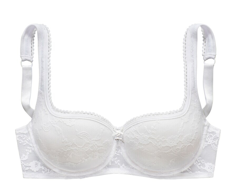 

Бюстгальтер на косточках LASCANA Balconette Bra, белый
