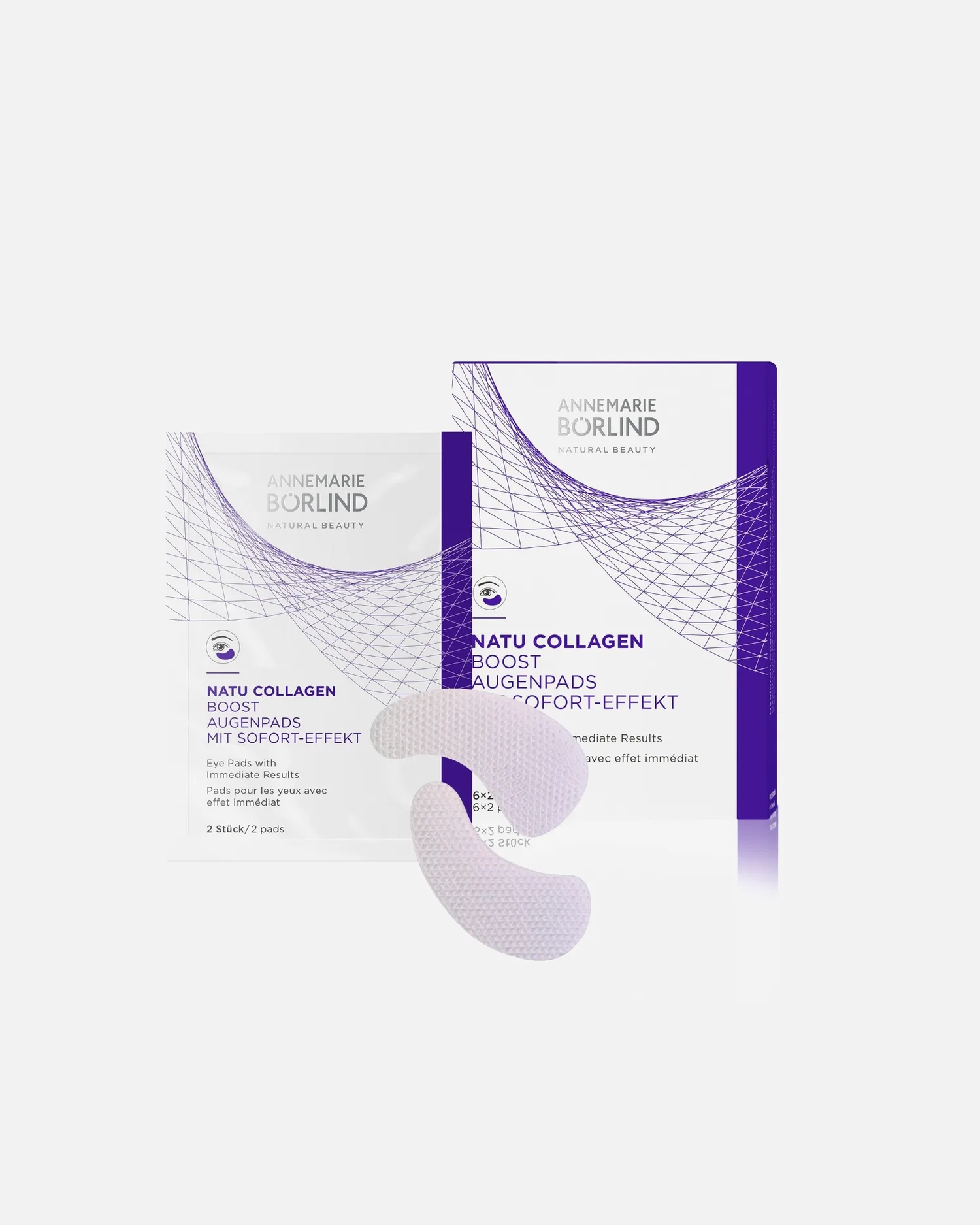 Патчи для глаз Natucollagen Boost, 6 x 2 штуки Annemarie Boerlind, 1 шт