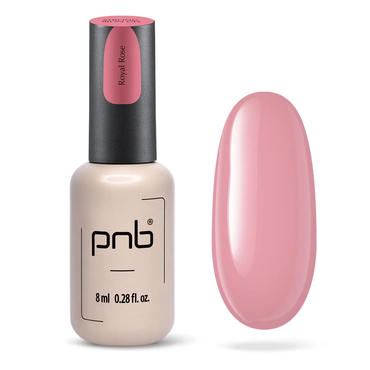 Гель-база для наращивания ногтей PNB Builder Base Gel «Royal Rose», 8 мл Pnb Professional Nail Boutique