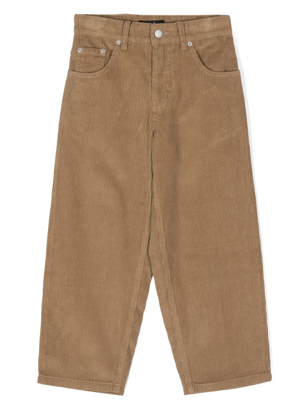 

Вельветовые брюки Aiden прямого кроя Molo, коричневый