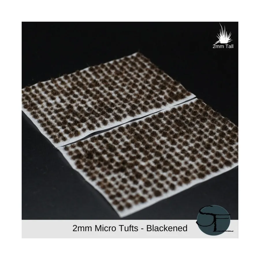 

Почерневший — микромакет, Micro Self-Adhesive Tufts (2mm)