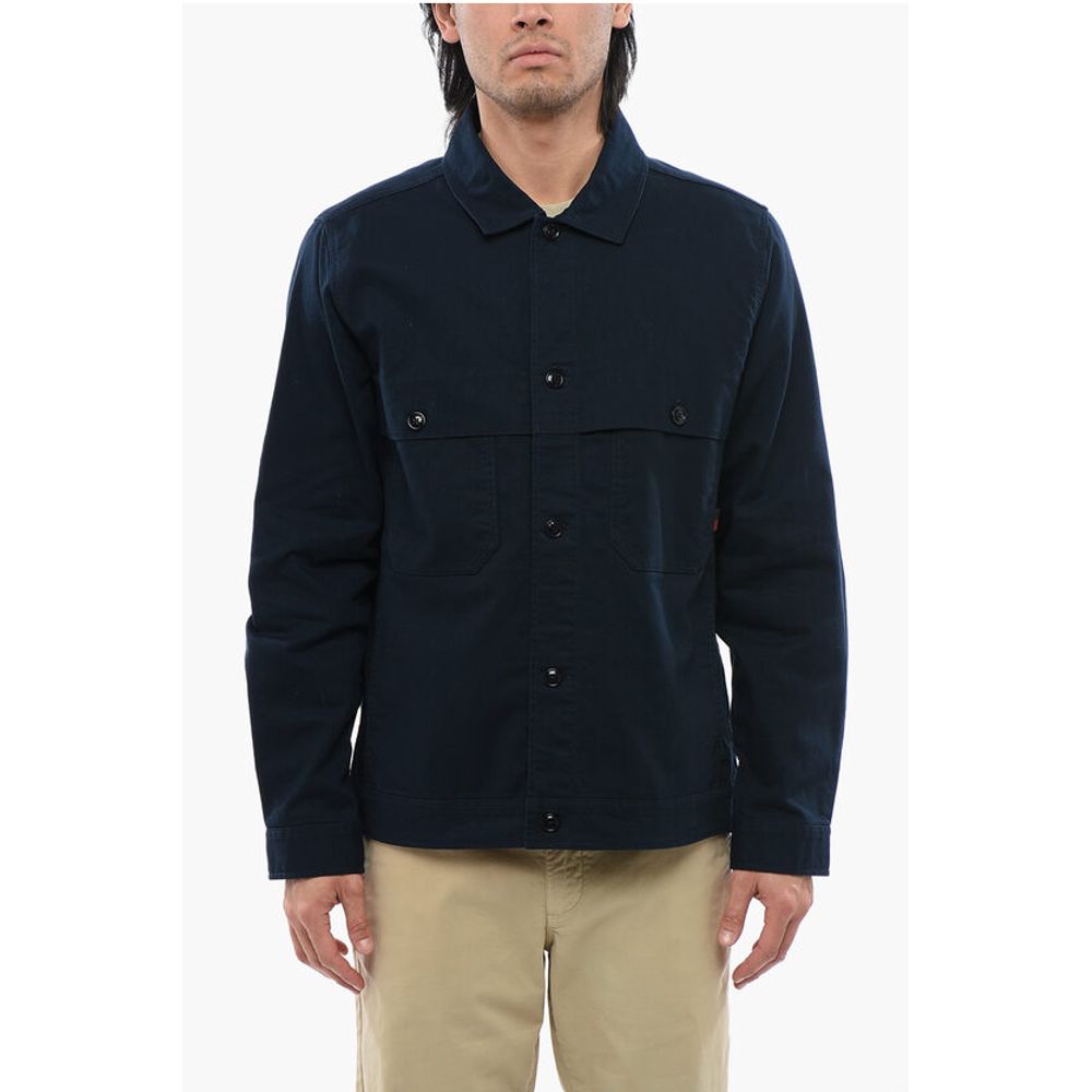 

Хлопковая рубашка STAG с нагрудными карманами Woolrich, Blue