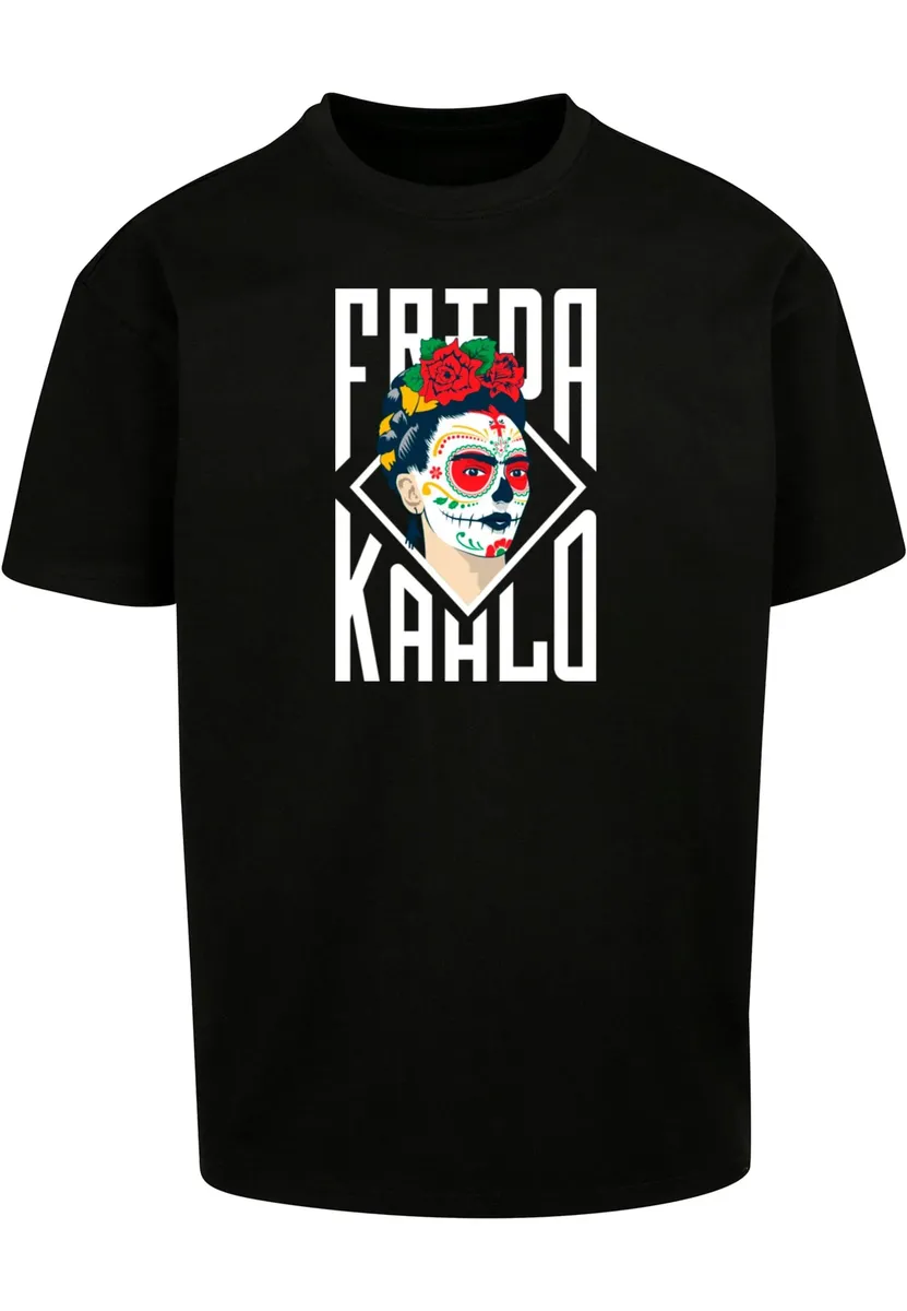 

Футболка Merchcode "Мужская футболка Merchcode Frida Kahlo - Oversize с надписью ", черный