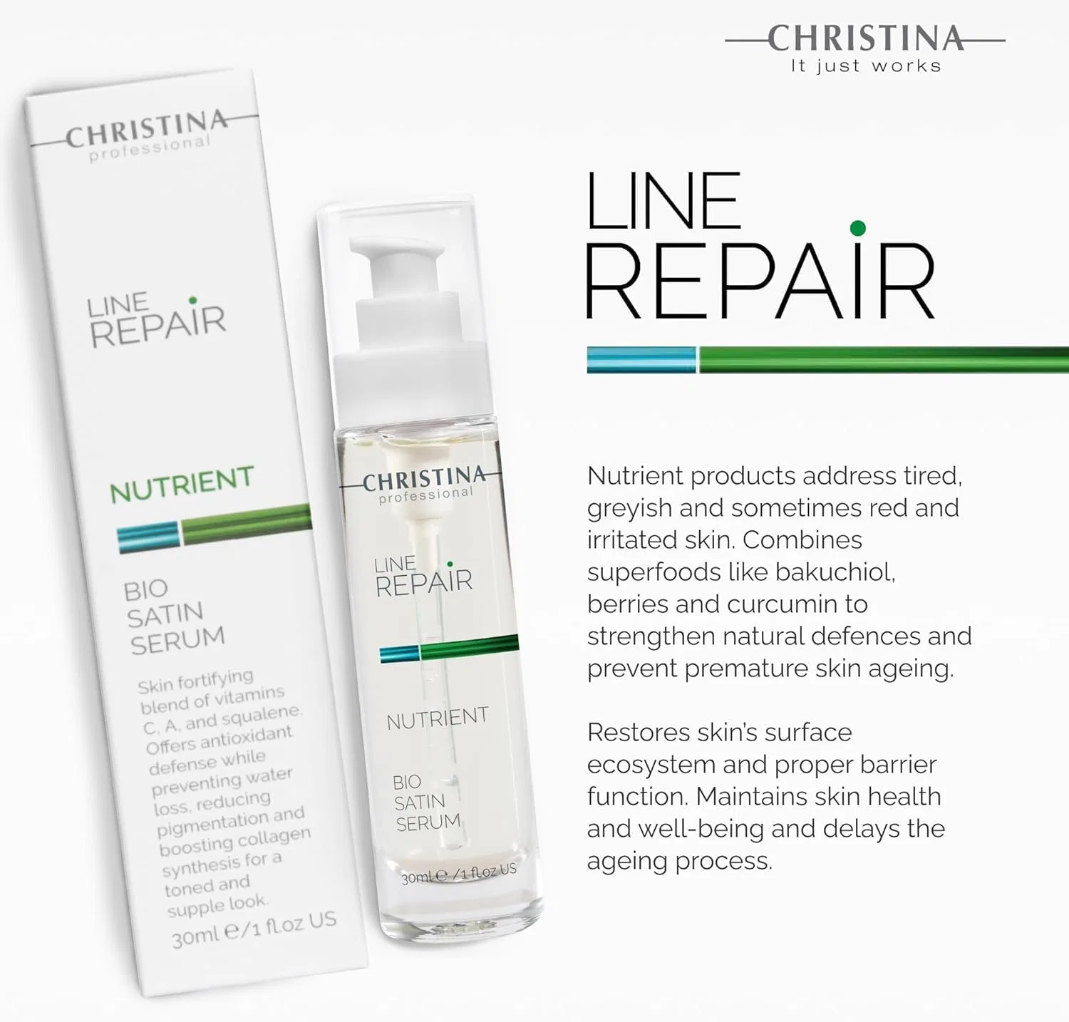 Сыворотка Christina — Масляная Bio Satin Serum, 30 мл — фото 4