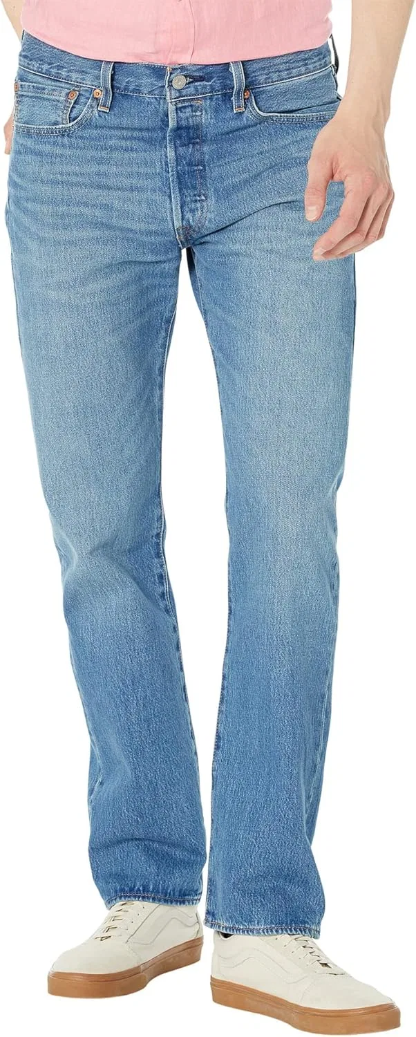 Джинсы Levi's 501 Original Fit, цвет On My Radio