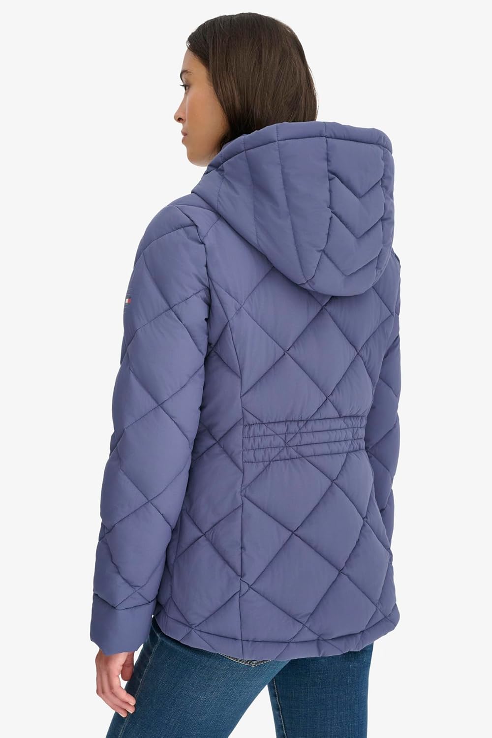 Женская повседневное легкая куртка Tommy Hilfiger, Crown Blue — фото 4