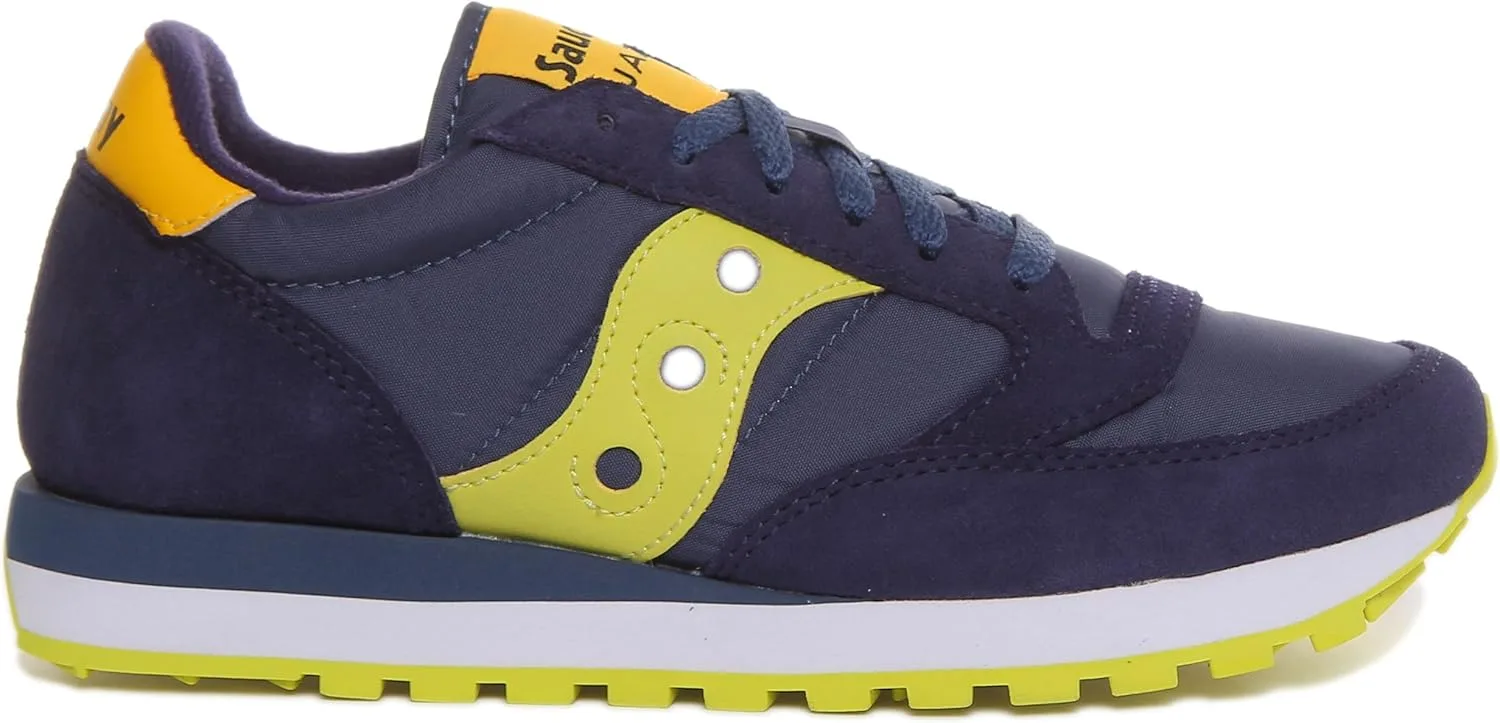 Мужские кроссовки Saucony Jazz Original, темно-синий/желтый — фото 2