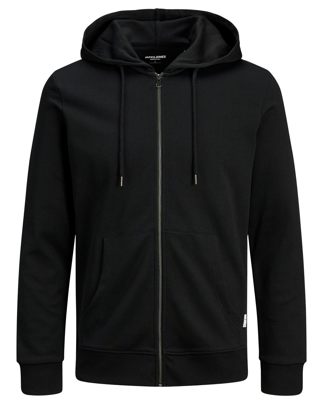

Толстовка мужская Jack & Jones на молнии с капюшоном, черный