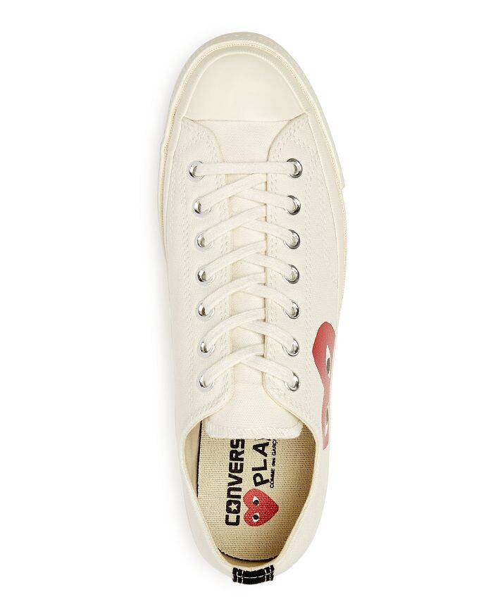 Кроссовки унисекс Chuck Taylor на шнуровке из коллаборации с Converse Comme Des Garcons — фото 2