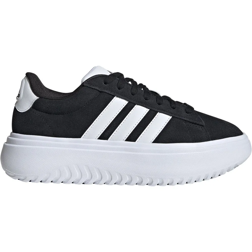 Кроссовки adidas Grand Court Platform Suede, черный