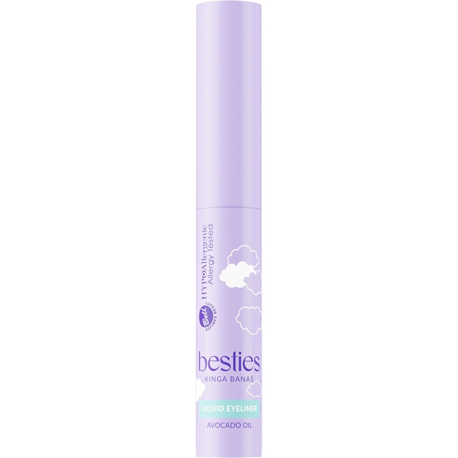 

Подводка для глаз HYPOAllergenic x Besties Liquid Eyeliner, 01 Blackest Night / 4 g