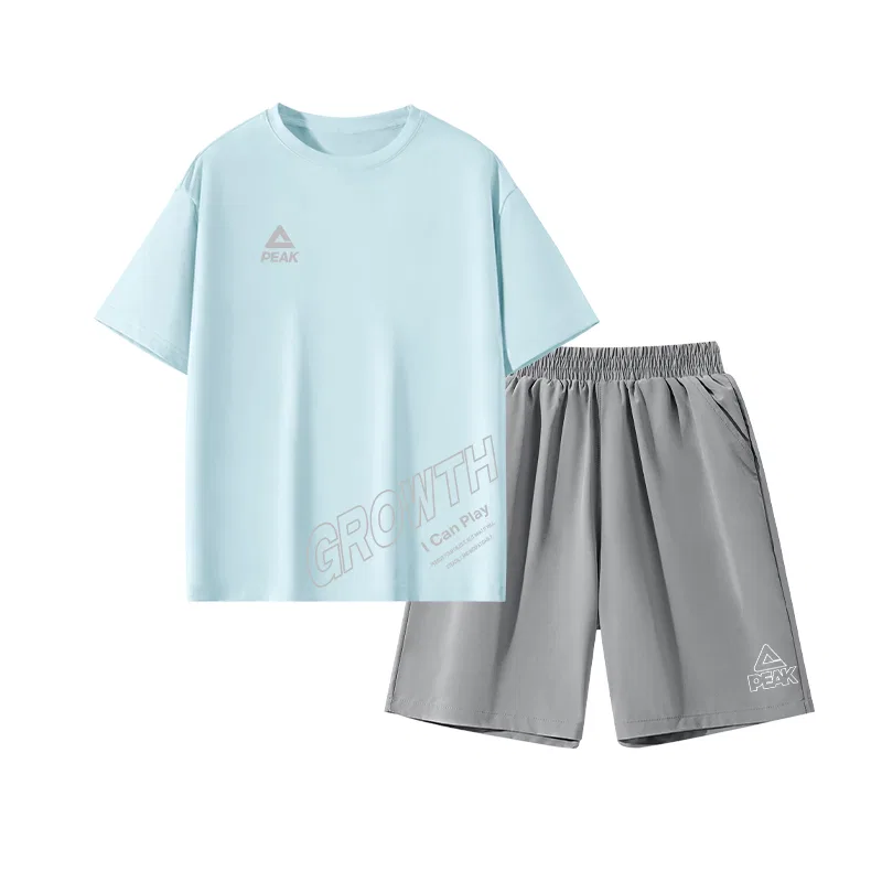 Детский спортивный костюм PEAK Light Blue/PK
