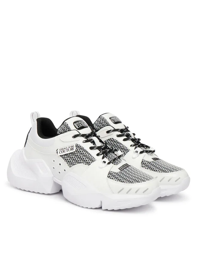Versace Jeans Couture Кроссовки 80YA3SU4 ZSD89 белые — фото 2