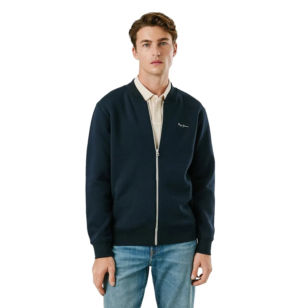 

Толстовка Pepe Jeans Macbeth Plain Bomber, синий