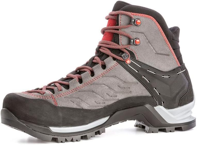 Мужские ботинки Salewa Mountain Trainer Mid Gore-TEX, Charcoal/Papavero — фото 3