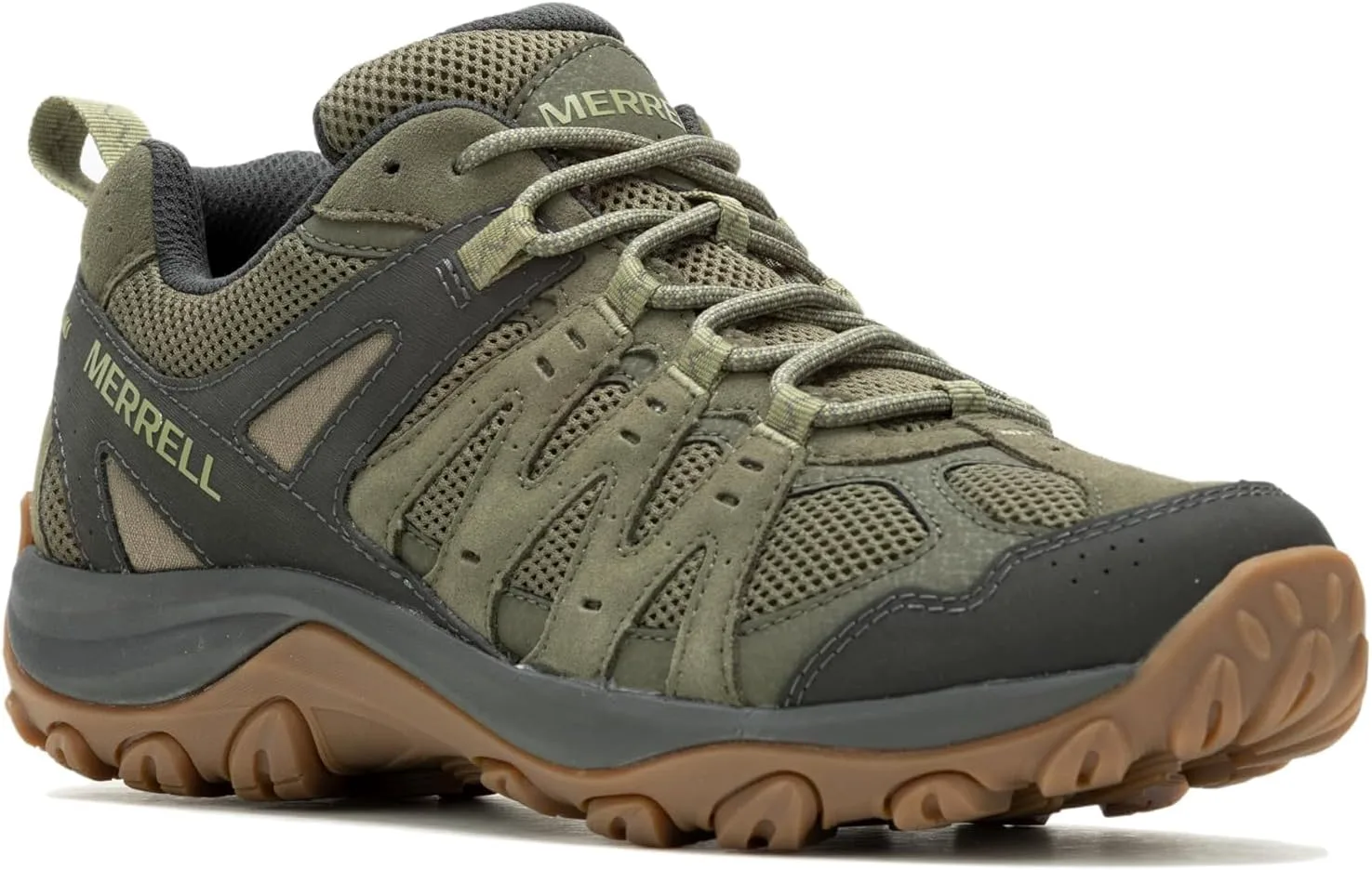 Мужские треккинговые ботинки Merrell Accentor 3, оливковый — фото 3