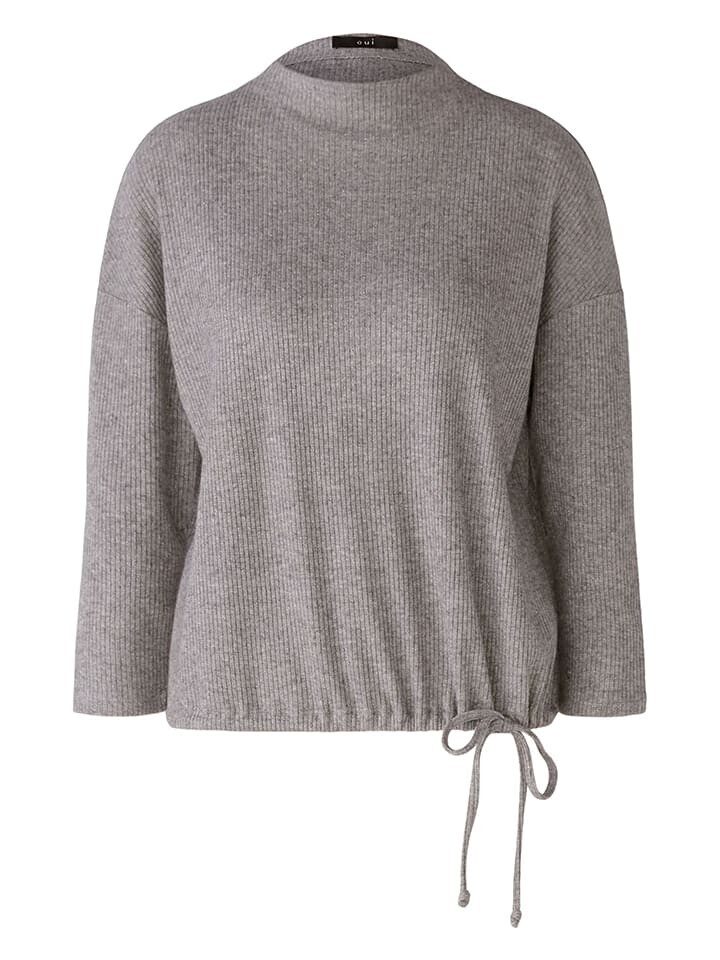 

Пуловер Oui Pullover, серый