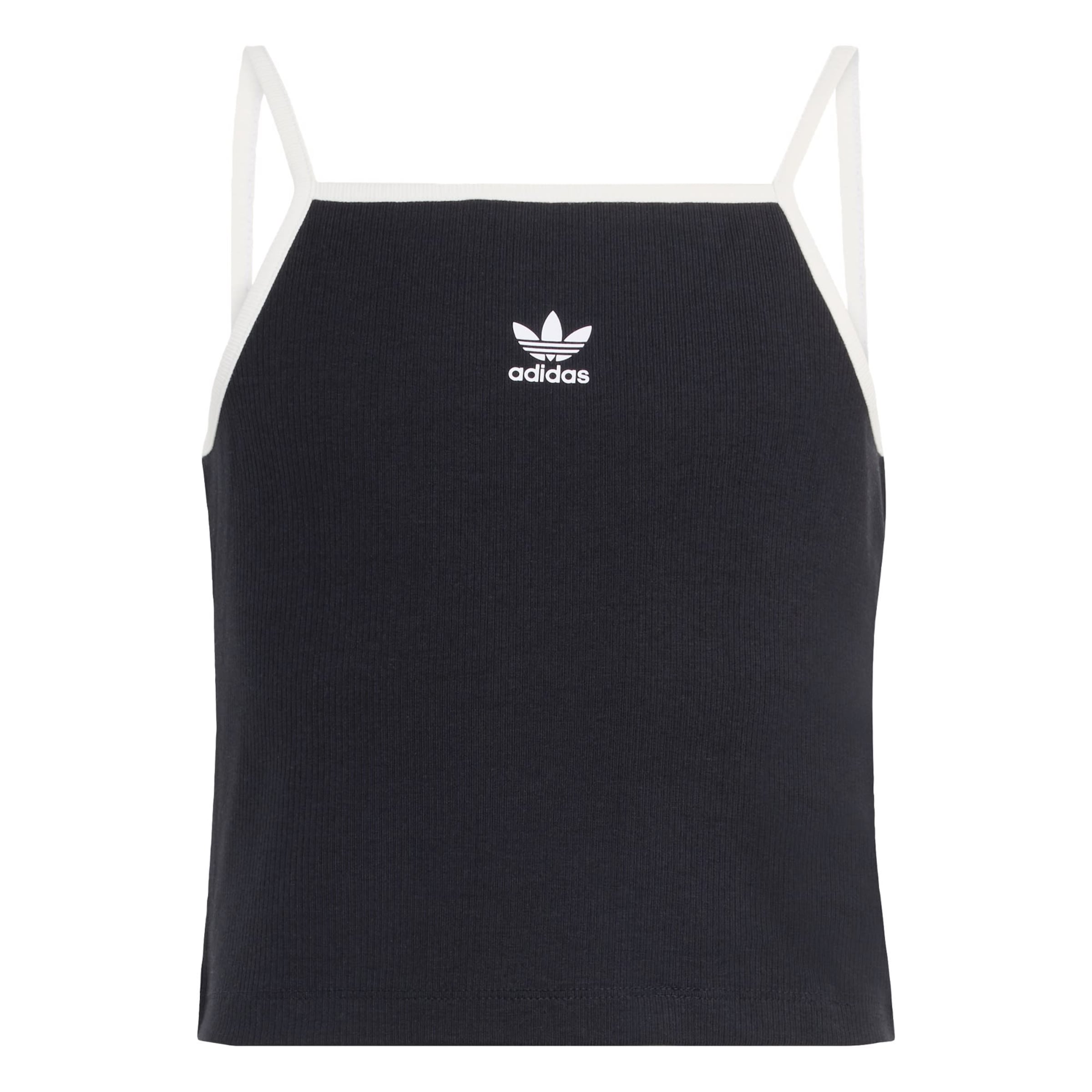 

Adidas Originals Топ 'SLIM MINI RIB TANK' в черном цвете