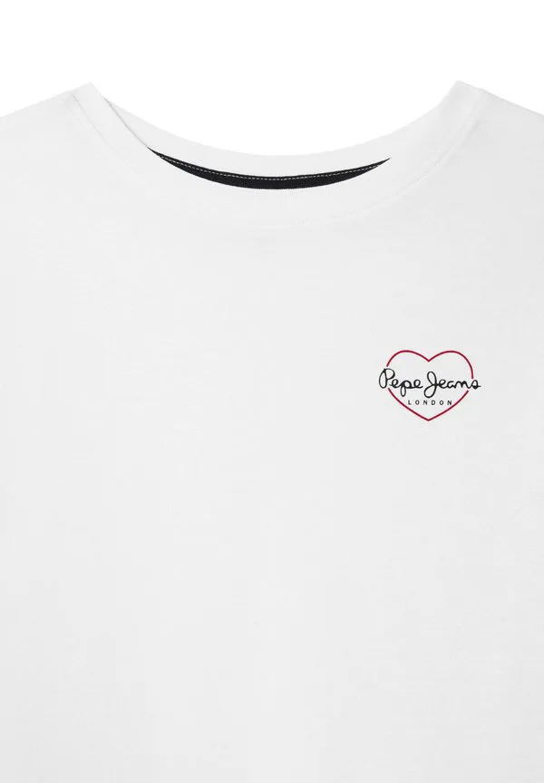 Базовая футболка джианы Pepe Jeans, White — фото 3