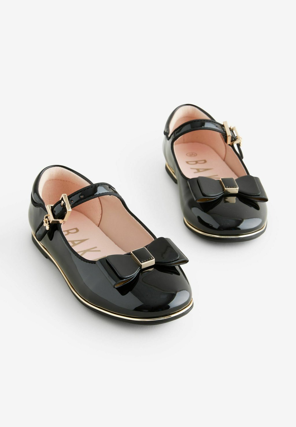 Балетки с ремешком на щиколотке REGULAR FIT - BACK TO SCHOOL MARY JANE WITH BOW Baker by Ted Baker, черный — фото 2