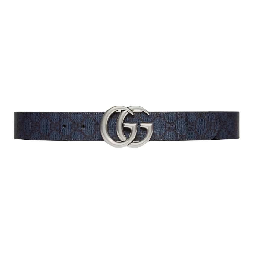 

GUCCI Ремень GG Marmont двусторонний, Blue