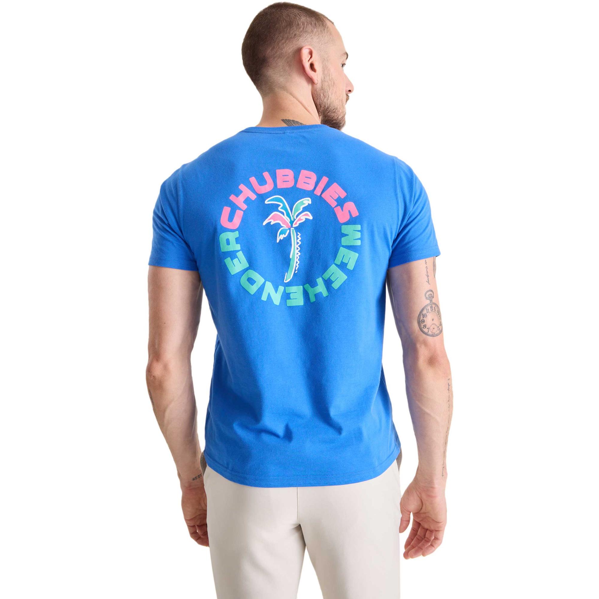 

Мужская футболка с коротким рукавом "Гаванская ночь" Chubbies, Bright Blue, Синий, Мужская футболка с коротким рукавом "Гаванская ночь" Chubbies, Bright Blue