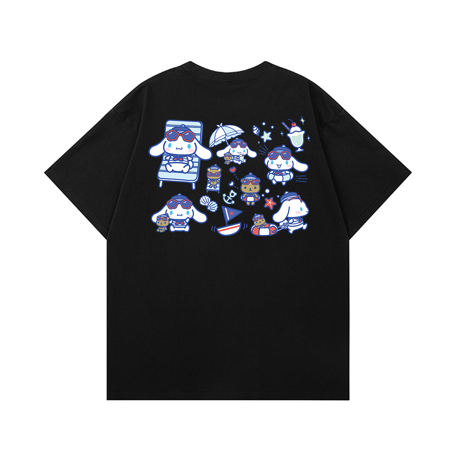 

Sanrio Футболка для собак Yugui Unisex белая, черная