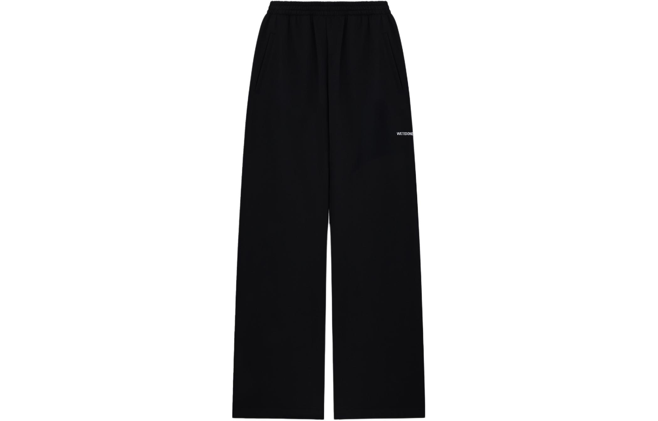 

SS24 Вязаные спортивные брюки Unisex Черный WE11DONE