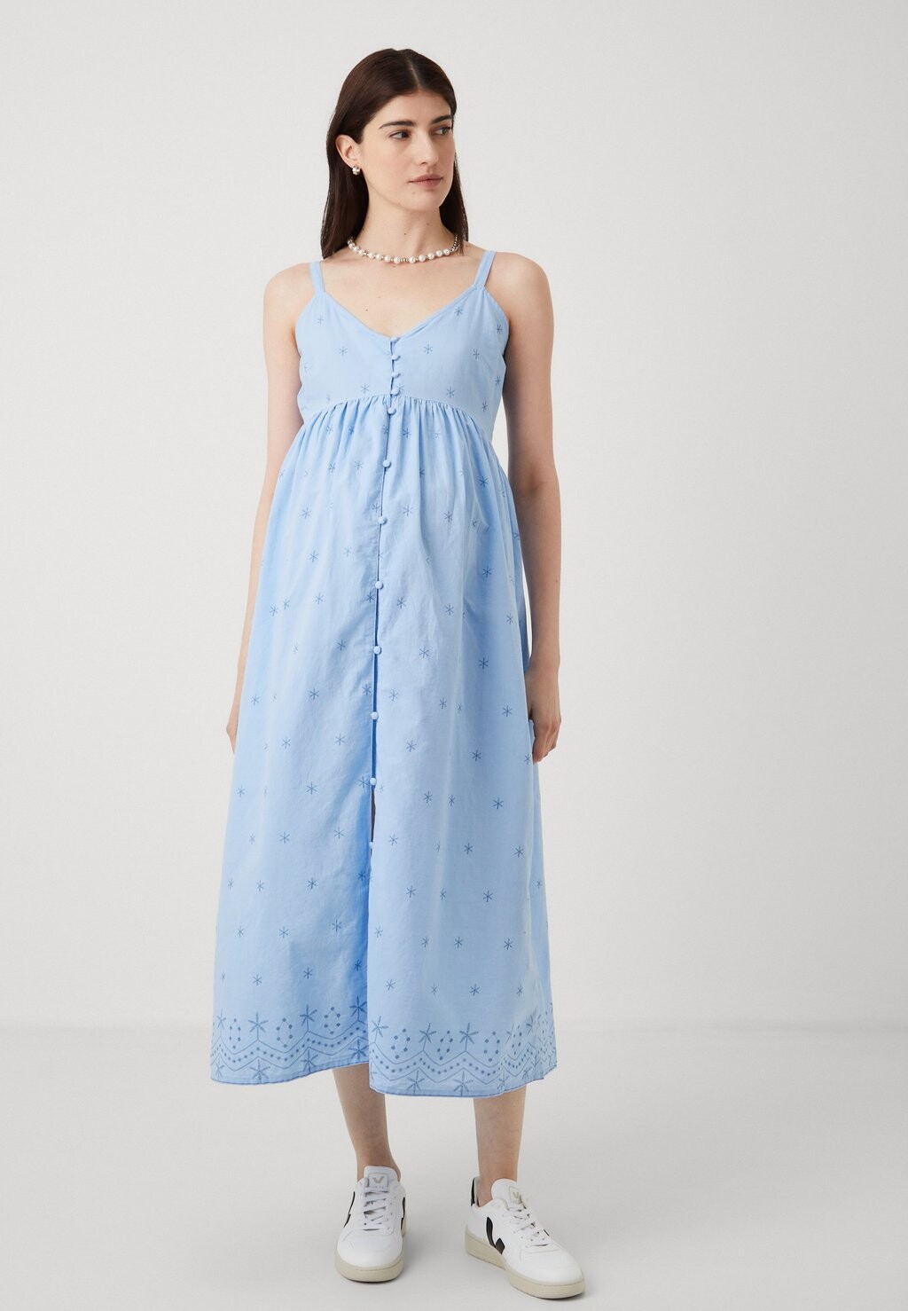 

Летнее платье Olmmehlia Strap Midi Dress Only, спокойствие