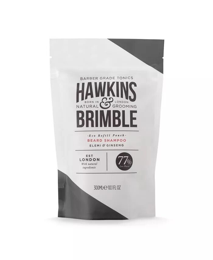 

Пакетик шампуня для бороды, 10,1 жидких унций Hawkins & Brimble