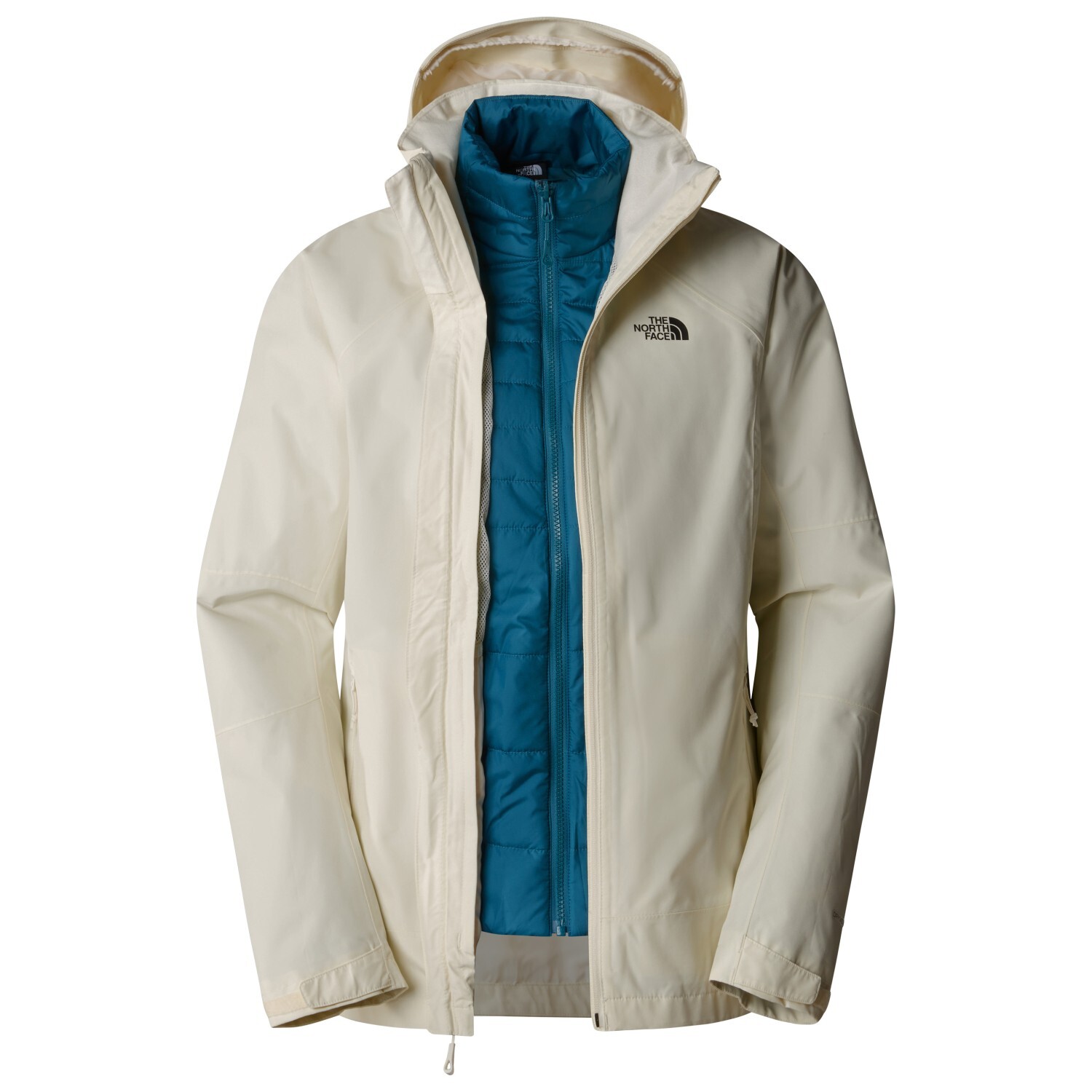 

Двойная куртка The North Face Inlux Triclimate, цвет White Dune Dark Heather