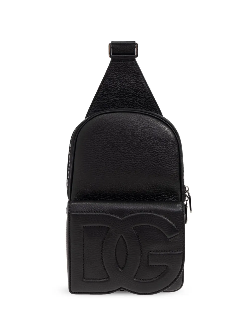 

Рюкзак с одной лямкой DOLCE & GABBANA, черный