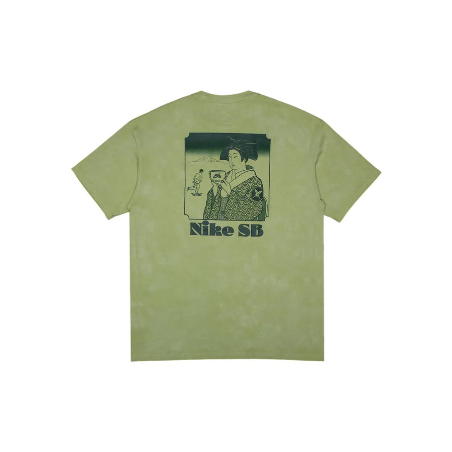 Футболка Nike x Yuto Horigome SB Skate T-Shirt 'Matcha', оливкого-зеленый — фото 2