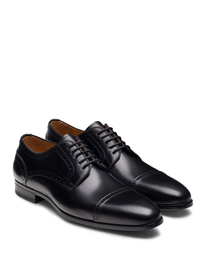 

Мужские оксфорды Macsen с мыском-каплей Magnanni, черный