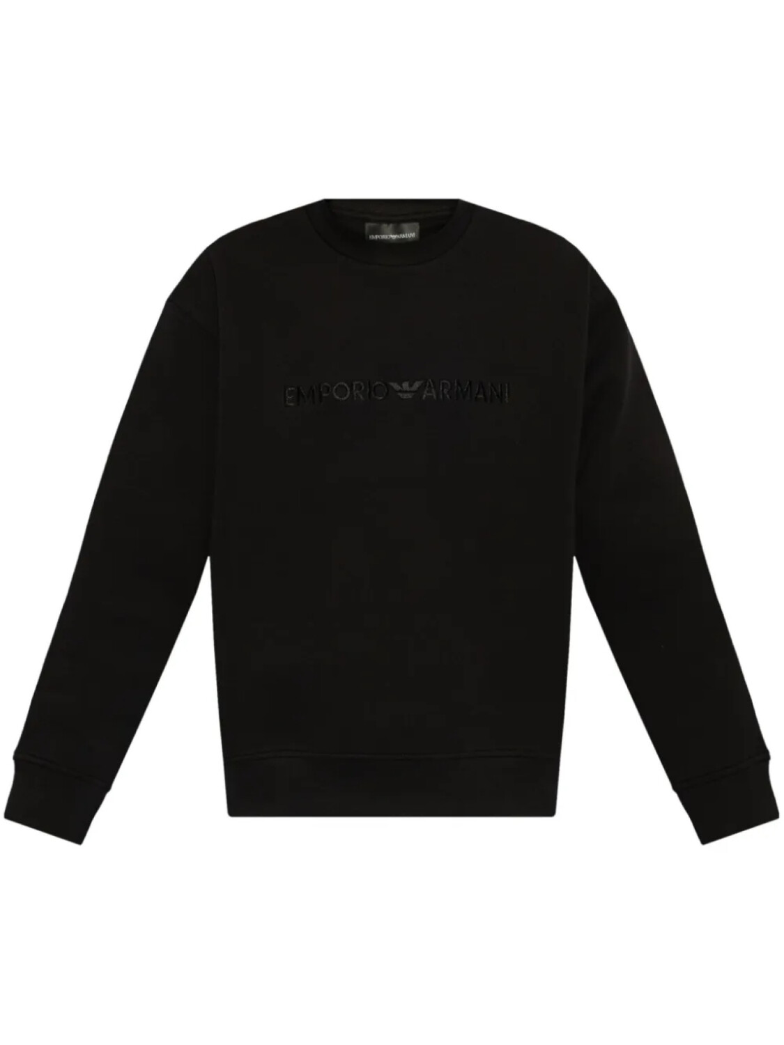 

Свитер с логотипом Emporio Armani, черный