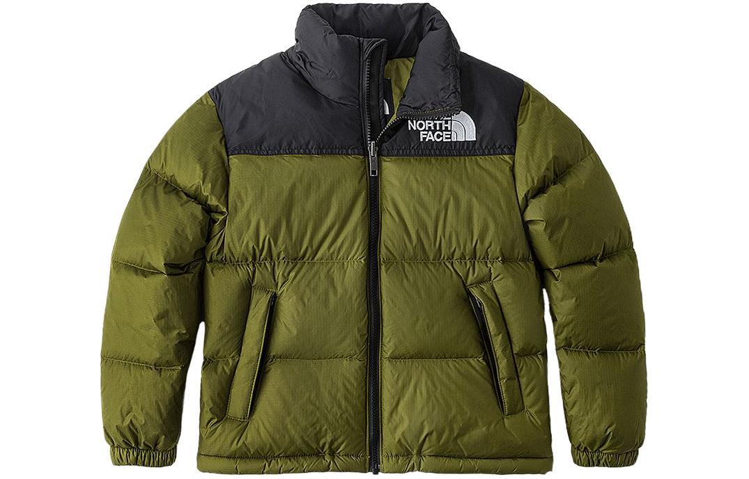 

Детский пуховик THE NORTH FACE, зеленый