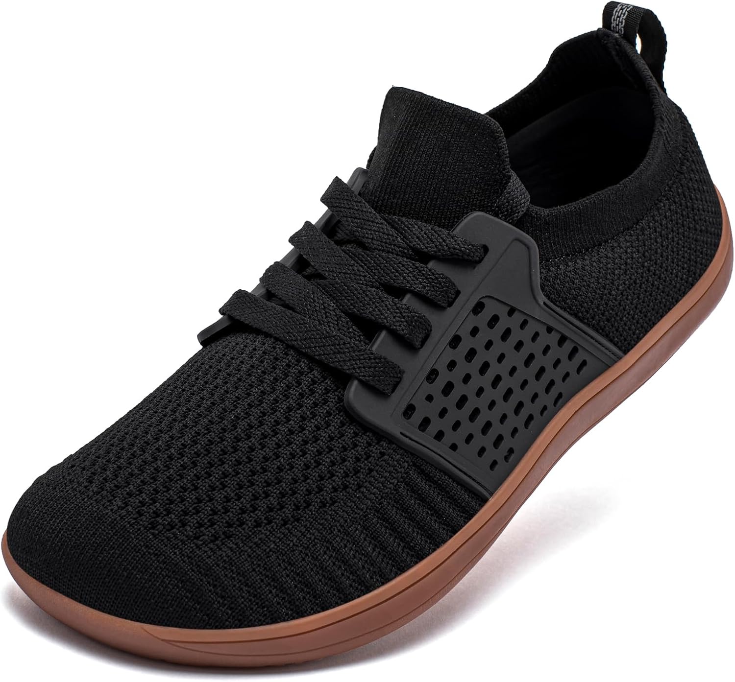 

Широкие минималистичные кроссовки для ходьбы, мужские и женские Hobibear, черный