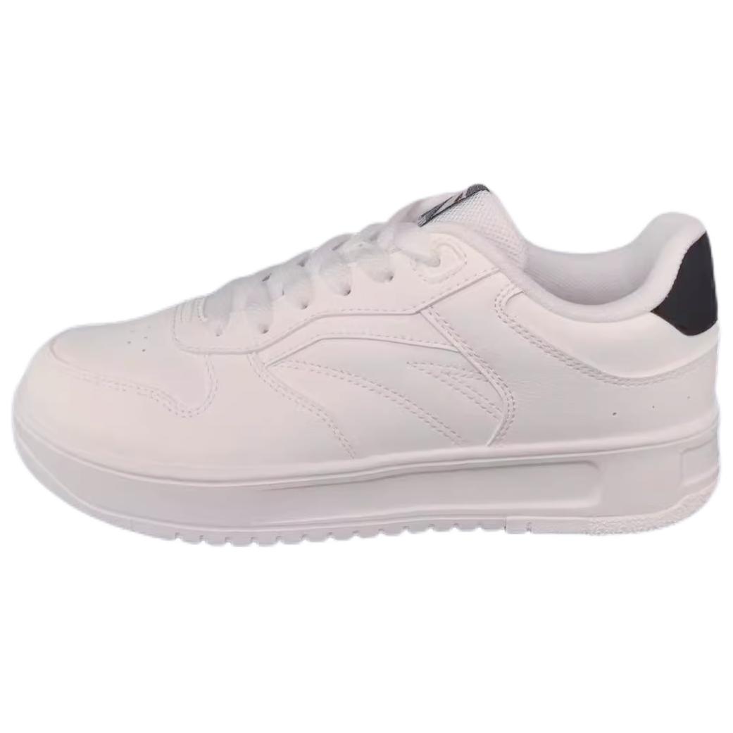 

ANTA Низкие кроссовки для скейтбординга, мужские спортивные туфли papyrus white/basic black