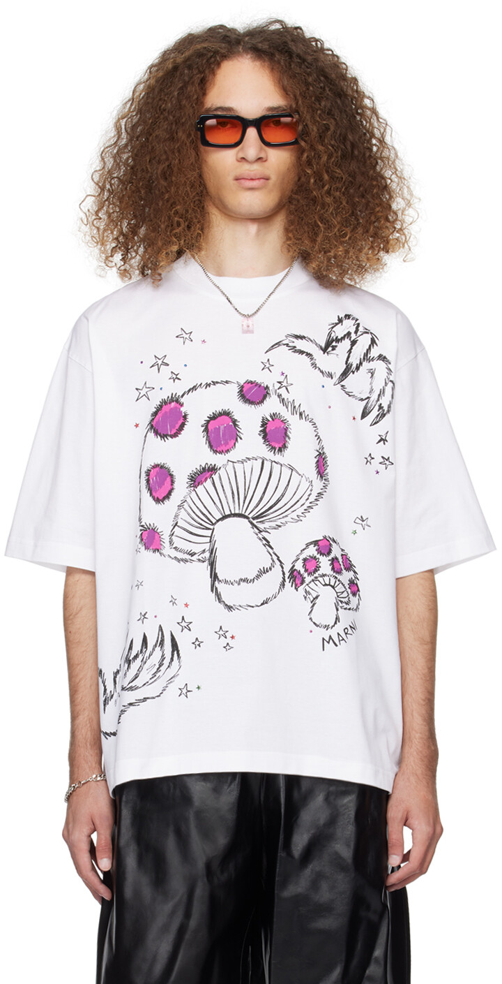 

Эксклюзивная футболка SSENSE Marni