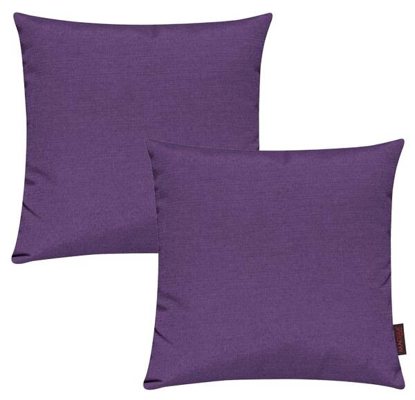 

Комплект из 2 чехлов на подушки Magma-Heimtex FINO, 40x1x40 см цвет aubergine