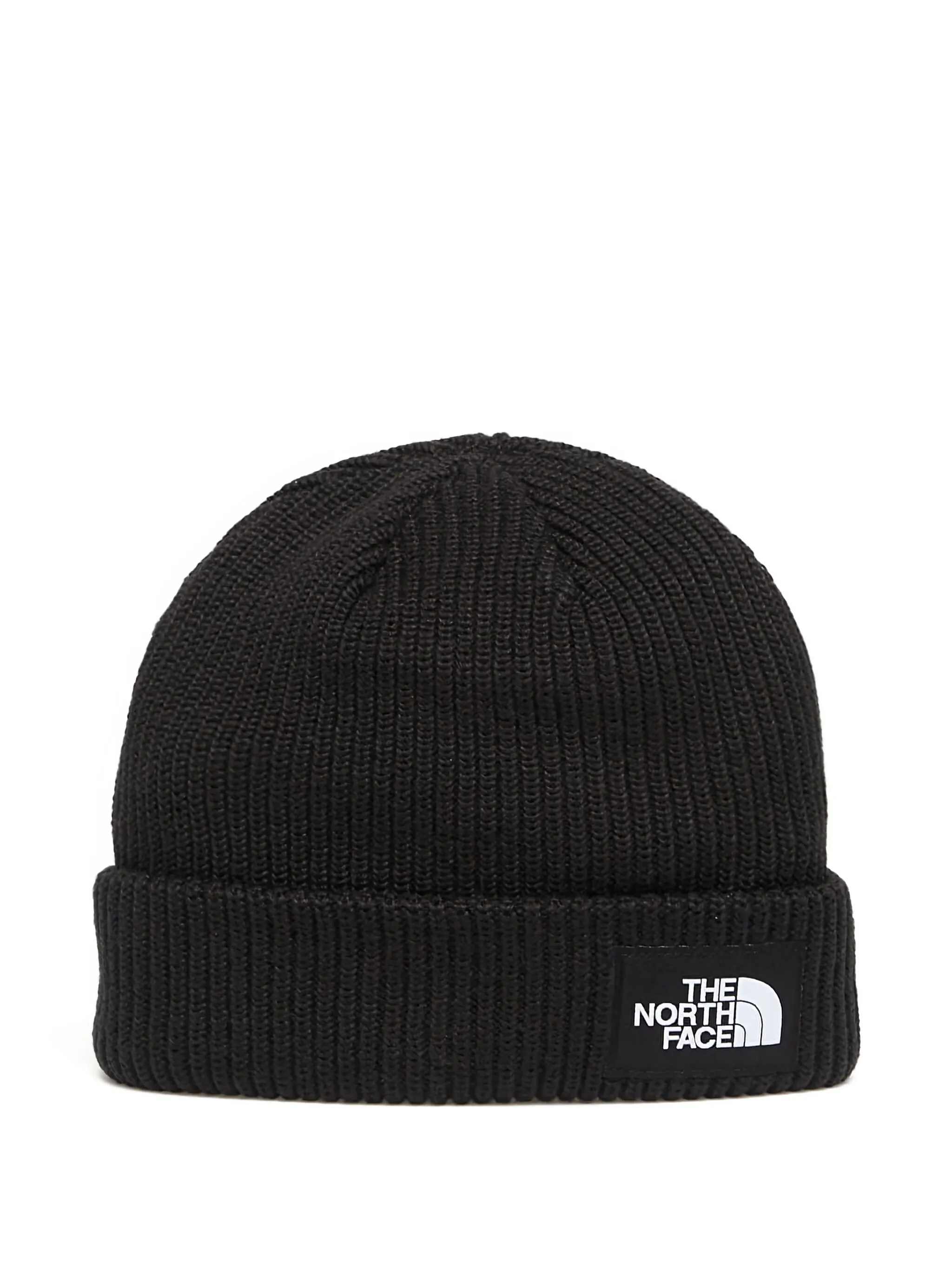 

Шапка бини в рубчик The North Face, черный