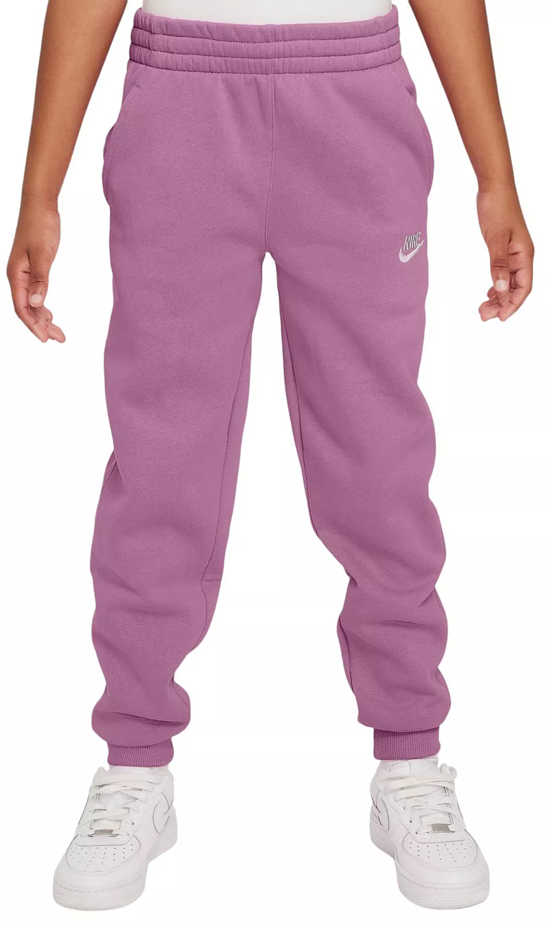 

Флисовые джоггеры Nike All Kids Fit Sportswear Club, цвет Magic Flamingo