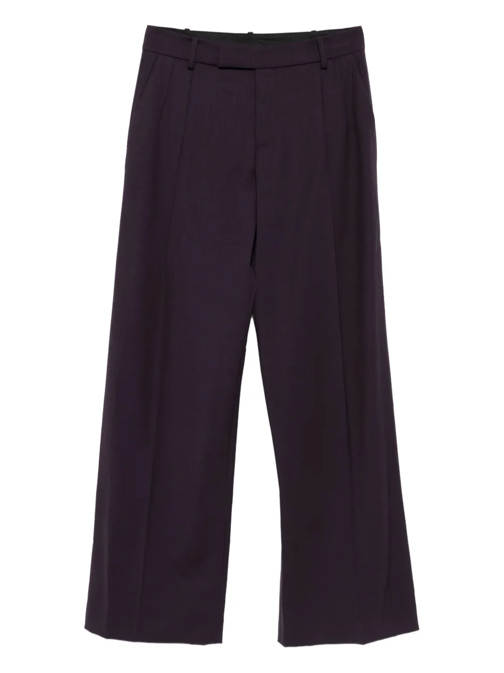 

Брюки со складками Federica Tosi, фиолетовый